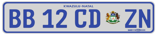 Number Plate - SAF Motors