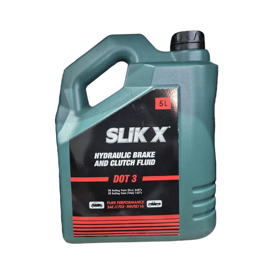 Slik X Hydraulic Brake And Clutch Fluid 5l - SAF Motors