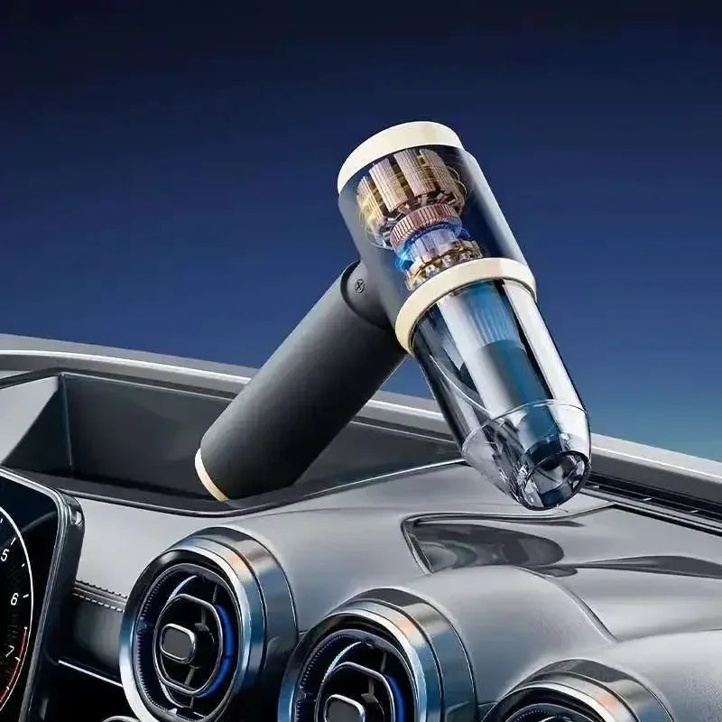 Wireless Car Vacuum Cleaner, Blow And Suck Dual-Purpose + Case - SAF Motors