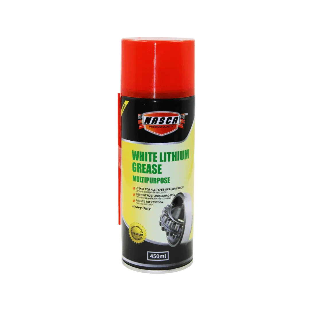 NASCA White Lithium Grease Multipurpose 450ml - SAF Motors