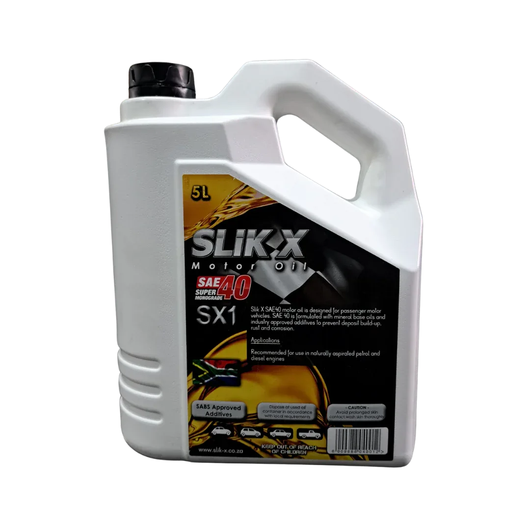 Slik X SAE40 Motor Oil SX1 5l - SAF Motors