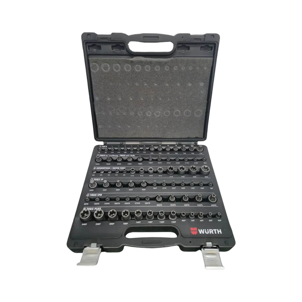 Würth Torx Socket Wrench And Bit Set - 77 Pieces - SAF Motors