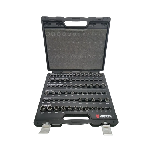 Würth Torx Socket Wrench And Bit Set - 77 Pieces - SAF Motors