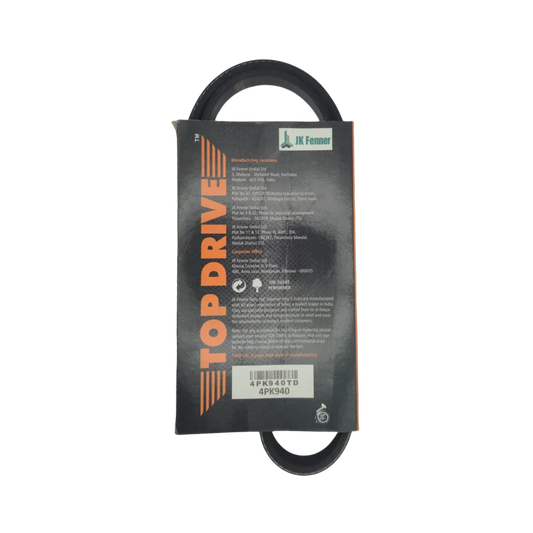 Top Drive Fan Belt 4PK900 - SAF Motors