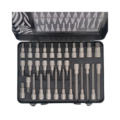 Würth 1/2 inch Socket Wrench Set - 31 pieces - SAF Motors