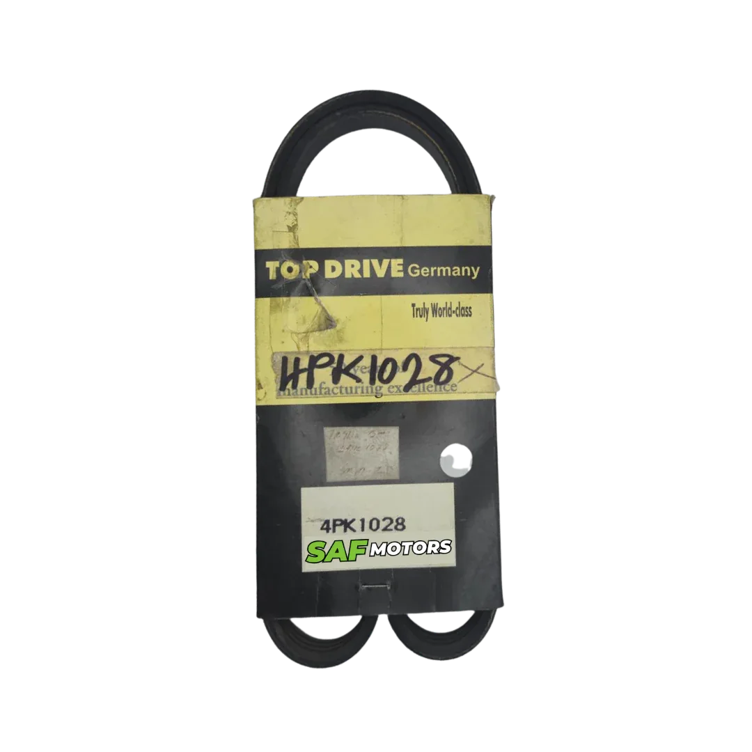 Top Drive Fan Belt 4PK1028 - SAF Motors