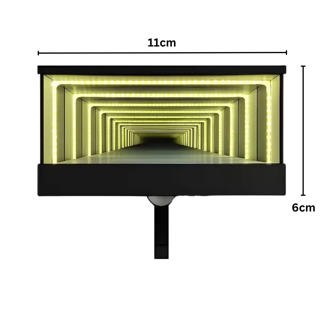 Infinity Mirror LED Key Holder