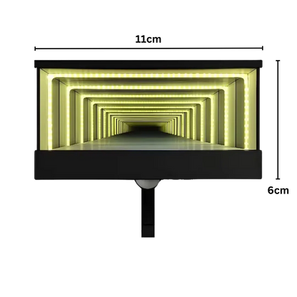 Infinity Mirror LED Key Holder