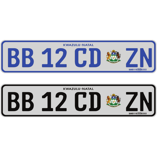 Number Plate - SAF Motors