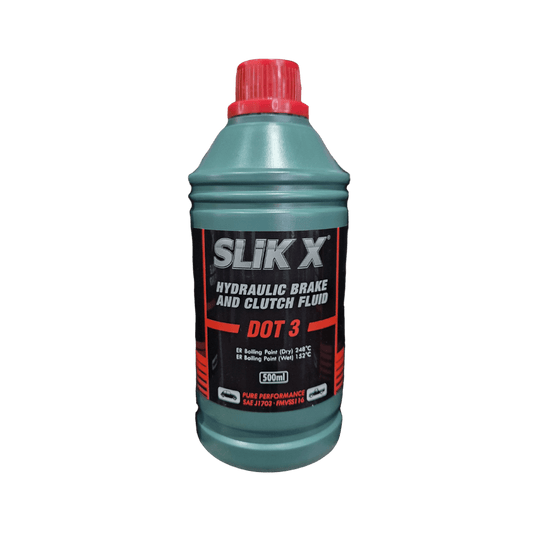 Slik X Hydraulic Brake And Clutch Fluid 500ml - SAF Motors