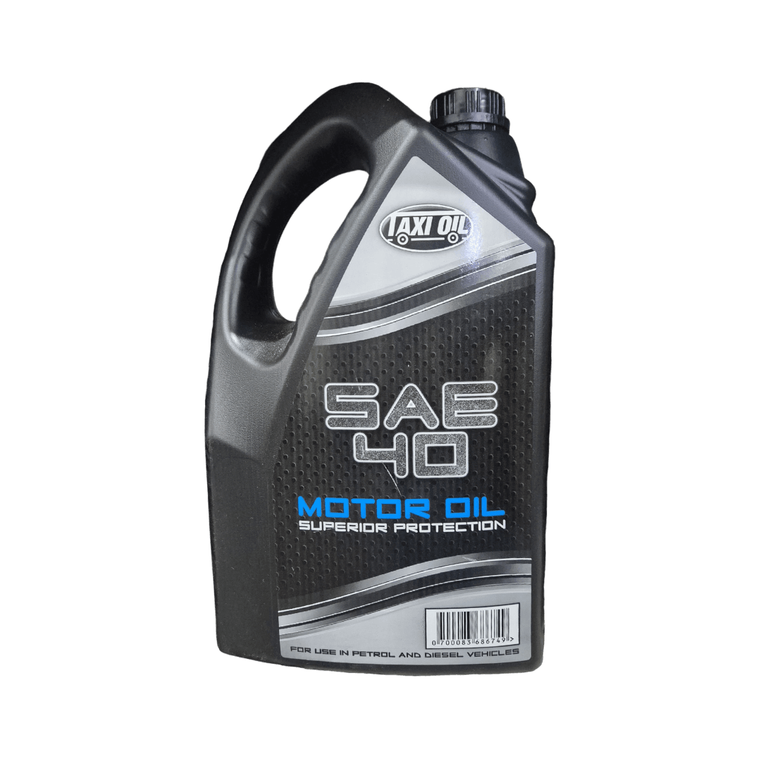 Taxi Oil SAE 40 Motor Oil 5l - SAF Motors