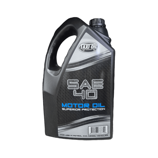 Taxi Oil SAE 40 Motor Oil 5l - SAF Motors