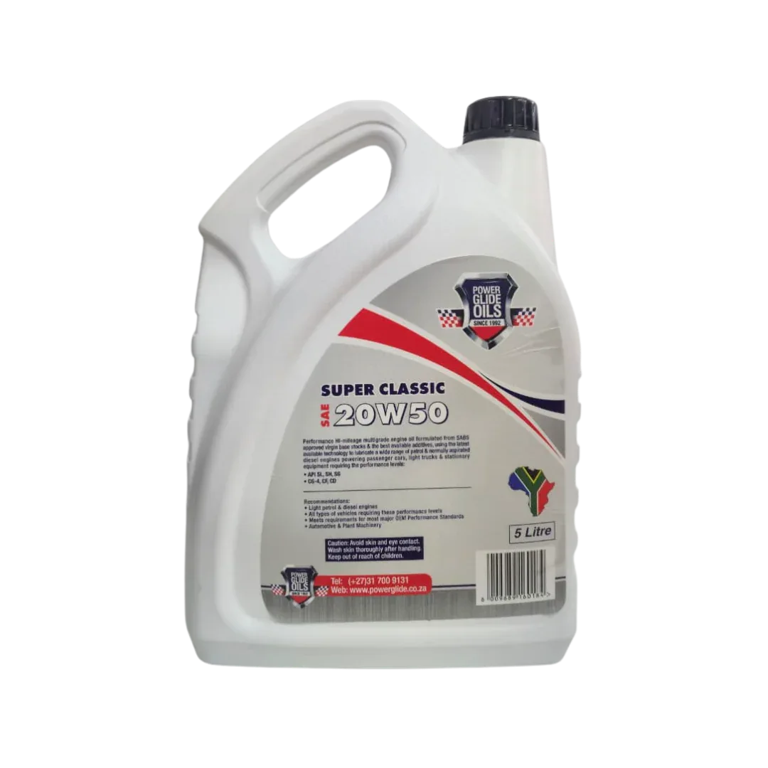 Power Glide Oils Super Classic SAE 20W-50 - 5l
