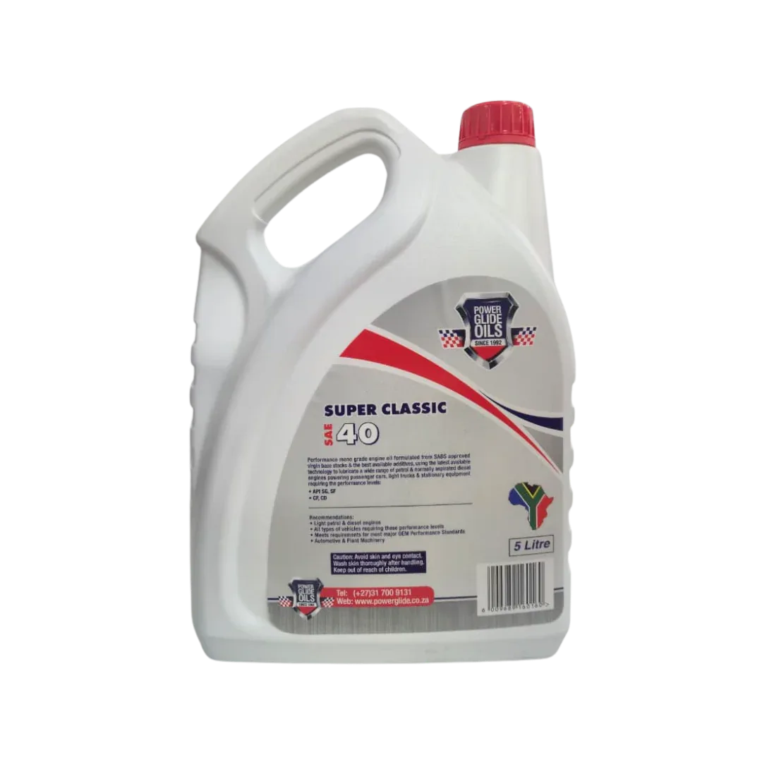 Power Glide Oils Super Classic SAE 40 - 5l