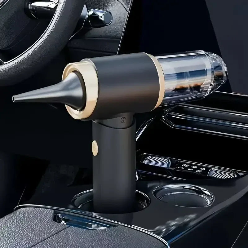 Wireless Car Vacuum Cleaner, Blow And Suck Dual-Purpose + Case - SAF Motors