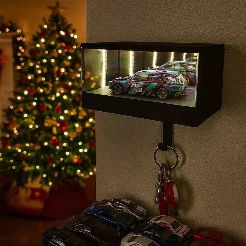 Infinity Mirror LED Key Holder
